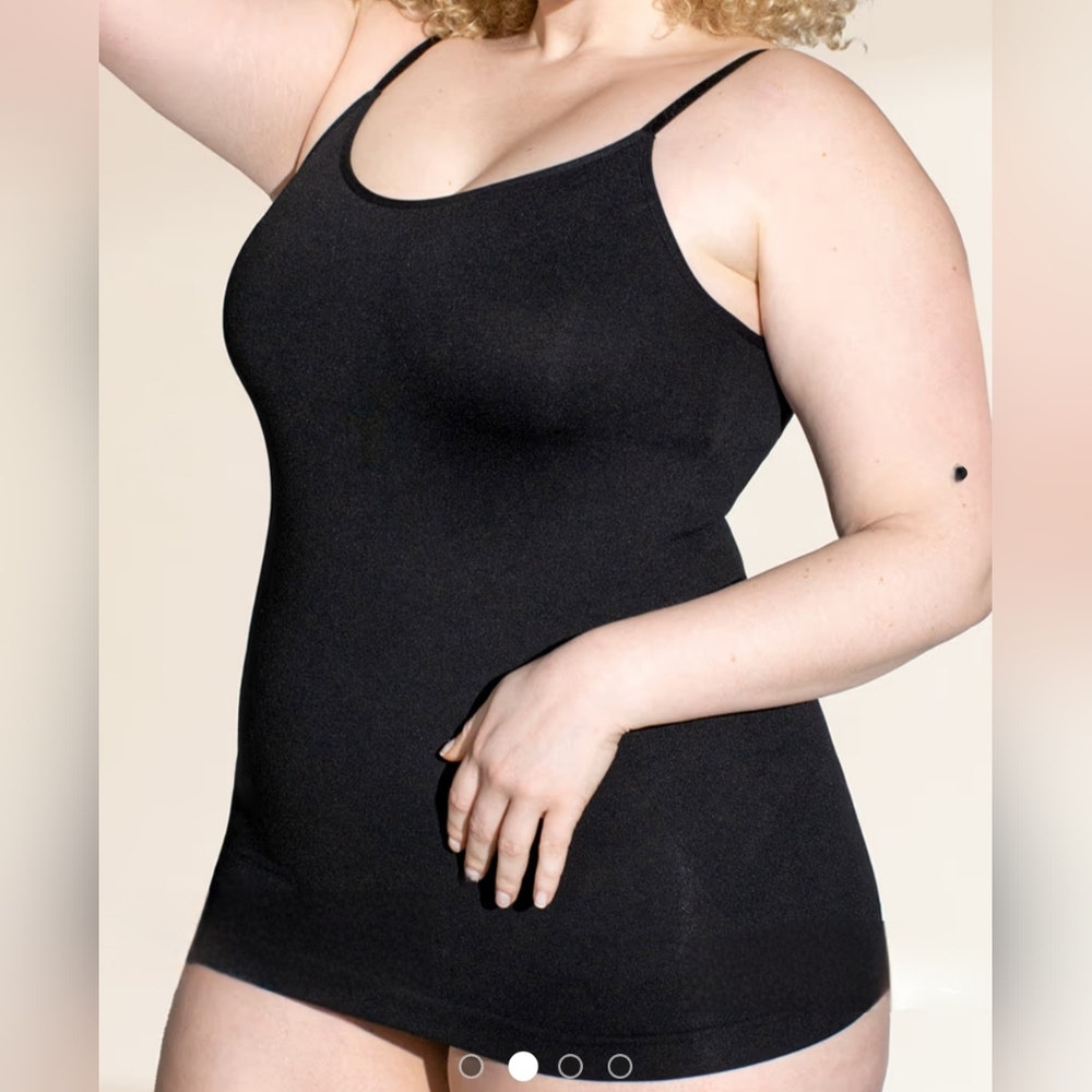 A48 NWT Shapermint Empetua Shaper Cami Black Size Lg